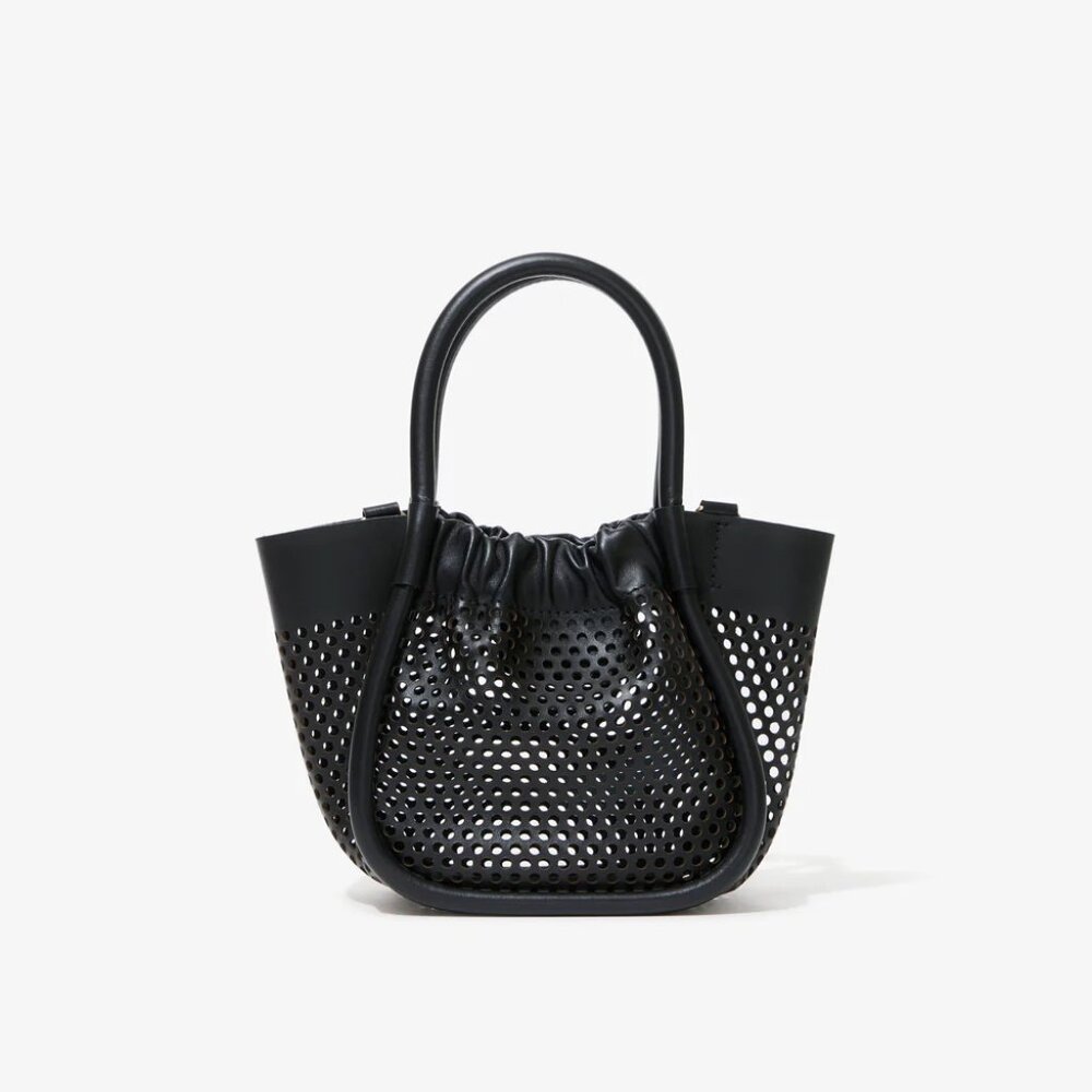 Proenza Schouler Extra Small Ruched Tote in Perforated Leather